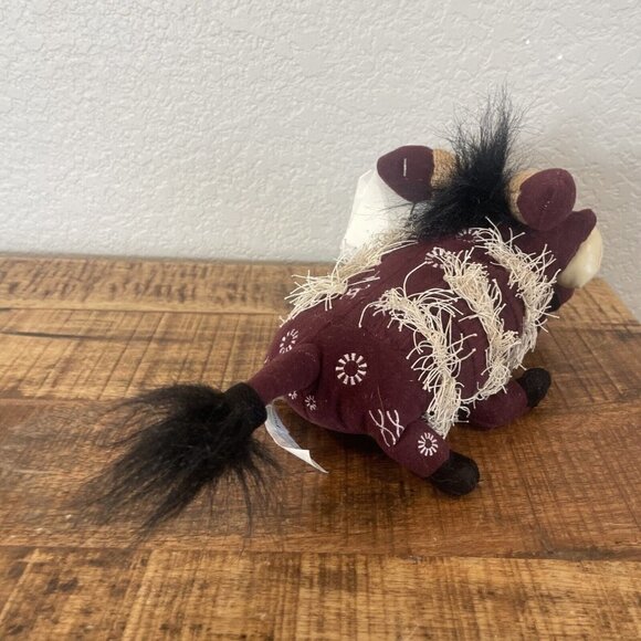 Disney The Lion King Broadway Musical Pumba 10” Plush Stuffed Animal Warthog, - Picture 5 of 9